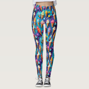 Ice Cremes Colorado Leggings