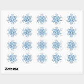 Ice Crystal Snowflake Sticker (Blatt)