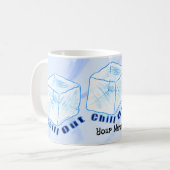 Ice Cube Chill Out Kaffeetasse (Vorderseite Links)