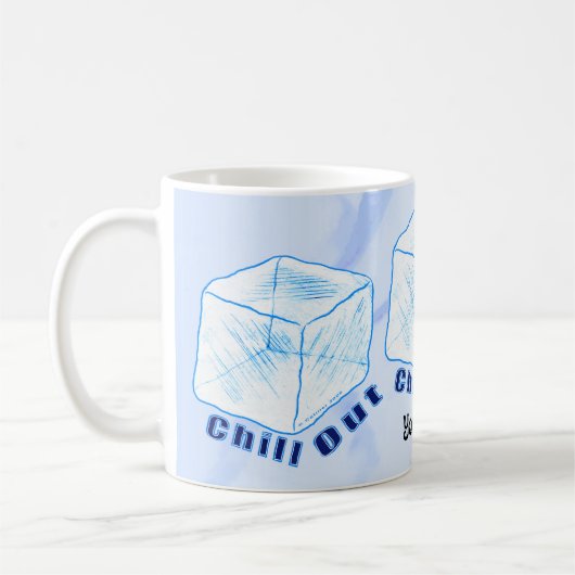 Ice Cube Chill Out Kaffeetasse (Links)