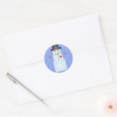 Ice Cube Snowman Holiday Stickers (Umschlag)