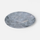 Ice Cube Textur-Bild Pappteller (Schrägansicht)