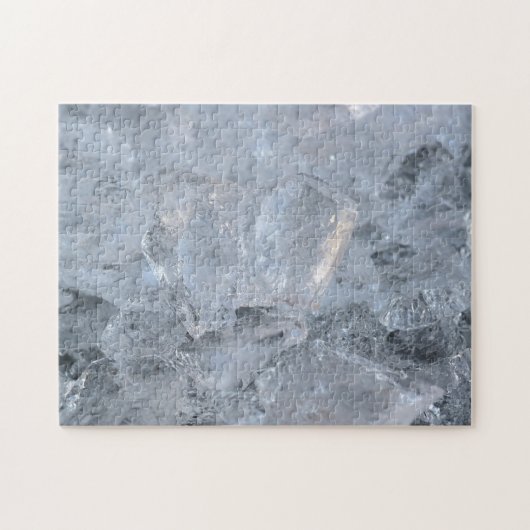 Ice Cube Textur-Bild Puzzle (Horizontal)