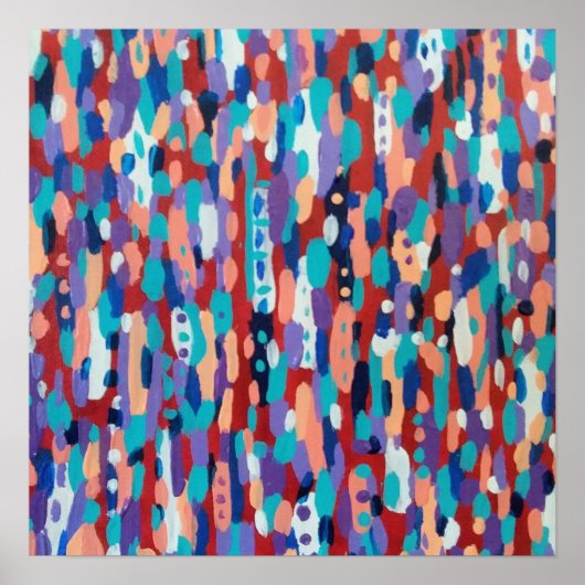 Ice Dance Abstrakt Poster (Vorne)