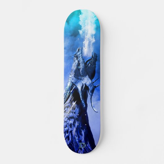 Ice Dragon D Brand Skateboard (Vorderseite)