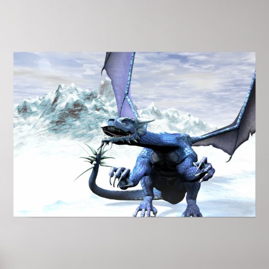Ice Dragon Poster (Vorne)