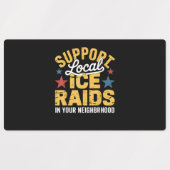 ICE Einwanderungsunterstützung Etiketten (Design 2)
