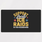 ICE Einwanderungsunterstützung Etiketten (Design 1)