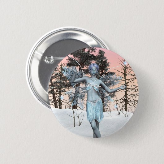 Ice Fairy Button (Vorne & Hinten)