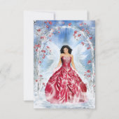 Ice Fairy Dankeskarte (Vorderseite)