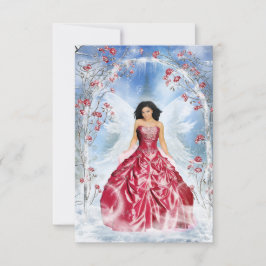 Ice Fairy Dankeskarte