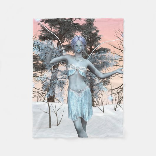 Ice Fairy Fleecedecke (Vorderseite)