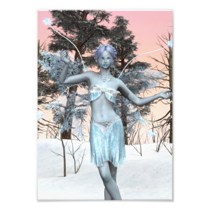 Ice Fairy Fotodruck