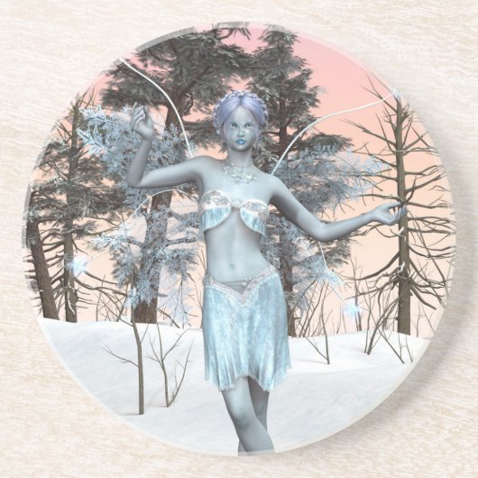 Ice Fairy Getränkeuntersetzer (Vorne)