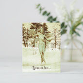 Ice Fairy Postkarte (Stehend Vorderseite)