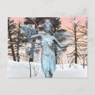 Ice Fairy Postkarte