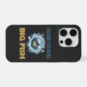 Ice Fishing For Walleye Hard Water Big Fish Gift iPhone Hülle (Rückseite (Horizontal))