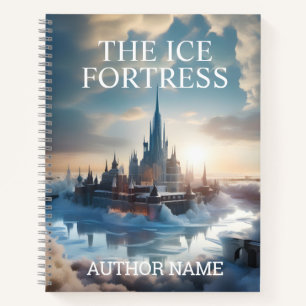 Ice Fortress Book Cover Inspiration Notebook Notizblock