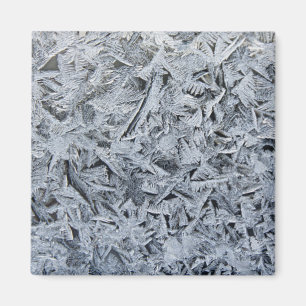 Ice Frost Kristalle Textur Bild Magnet