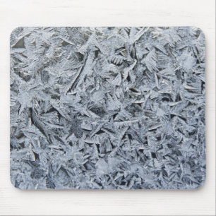 Ice Frost Kristalle Textur Bild Mousepad