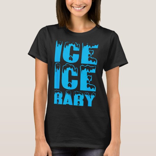 Ice Funny Ice Baby Family Couples Halloween Costum T-Shirt (Vorderseite)