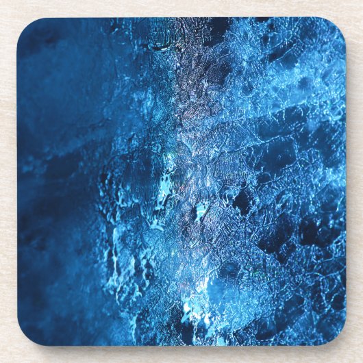 Ice - Glacial - Amazing! Getränkeuntersetzer (Vorderseite)