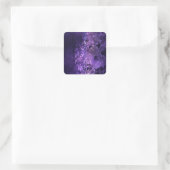 Ice - Glacial - Amazing! Quadratischer Aufkleber (Tasche)