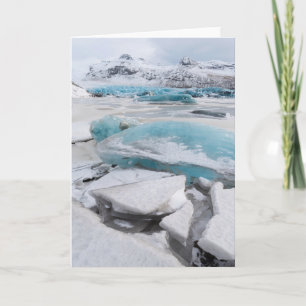 Ice Glacial Formations In Winter Karte