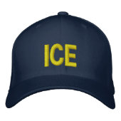 ICE Hat Bestickte Kappe (Vorderseite)