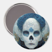 Ice Hexe 2 Fantasy Sci-Fi Magnet (Vorderseite/Rückseite)