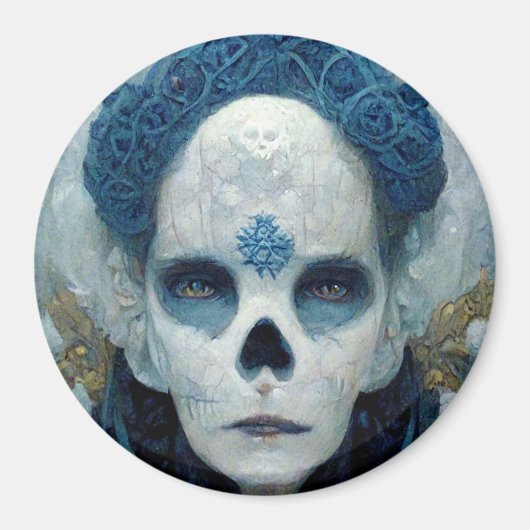 Ice Hexe 2 Fantasy Sci-Fi Magnet (Vorne)