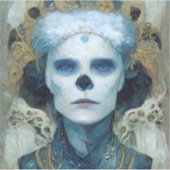 Ice Hexe 3 Fantasy Sci-Fi Aufkleber (Vorderseite)