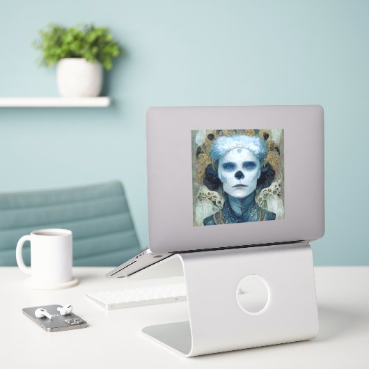 Ice Hexe 3 Fantasy Sci-Fi Aufkleber (Laptop auf Schreibtisch)