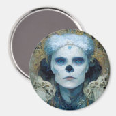 Ice Hexe 3 Fantasy Sci-Fi Magnet (Vorderseite/Rückseite)