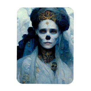 Ice Hexe 4 Fantasy Sci-Fi Magnet