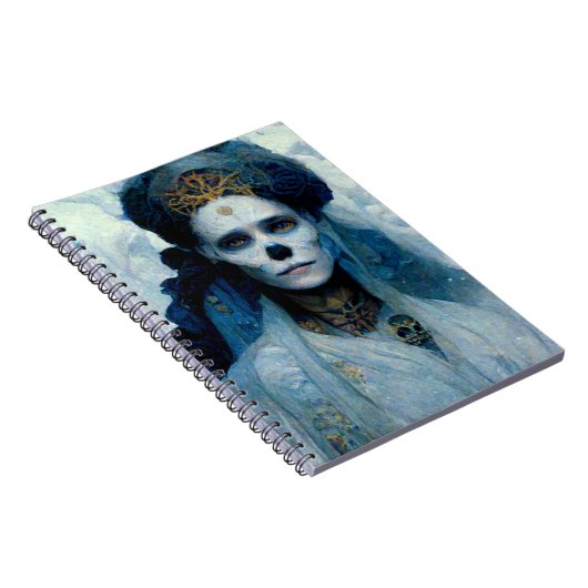 Ice Hexe 4 Fantasy Sci-Fi Notizblock (Rechte Seite)