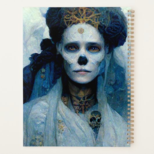 Ice Hexe 4 Fantasy Sci-Fi Planer (Rückseite)