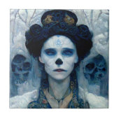 Ice Hexe 5 Fantasy Sci-Fi Fliese (Vorderseite)