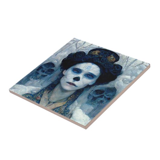 Ice Hexe 5 Fantasy Sci-Fi Fliese (Seite)