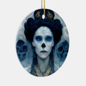 Ice Hexe 5 Fantasy Sci-Fi Keramik Ornament (Rechts)