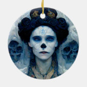 Ice Hexe 5 Fantasy Sci-Fi Keramik Ornament (Hinten)