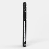 Ice Hockey American Flag Black Case-Mate iPhone Hülle (Hinten/Rechts)