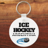 ICE HOCKEY ARGENTINA SCHLÜSSELANHÄNGER (Vorderseite)