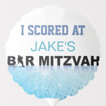 ICE HOCKEY Bar Bat Mitzvah Zentralstück Ballon