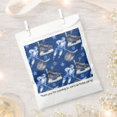 Ice Hockey Birthday Party Geschenktütchen (Ausgeschnitten)