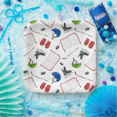 Ice Hockey Birthday Party Pappteller (Party)