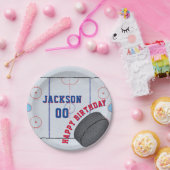 Ice Hockey Birthday Party Pappteller (Party)