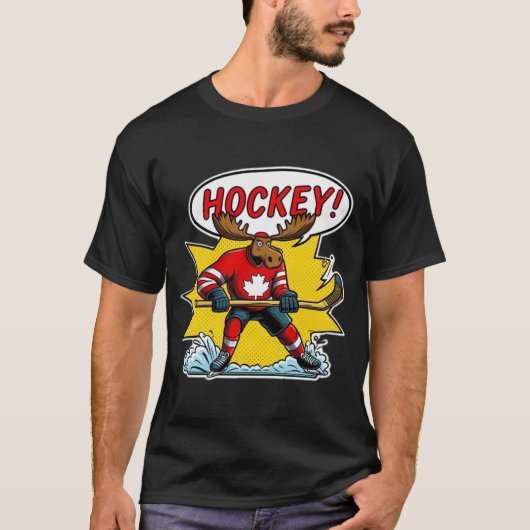 ICE HOCKEY-CANADA 6 T-Shirt (Vorderseite)
