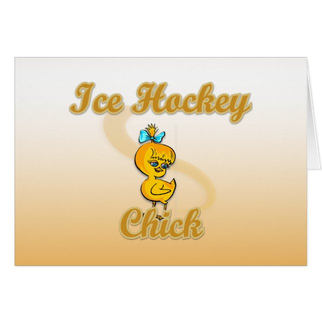 Ice Hockey Chick (Vorderseite (Horizontal))