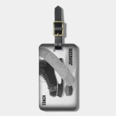 Ice Hockey Coach Vielen Dank Gepäckanhänger (Vorderseite vertikal)